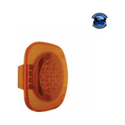 22 LED Turn Signal Light With Reflector For 1996-2010 Freightliner Century - Amber LED/Amber Lens #36769 LED TURN SIGNAL Sienna
