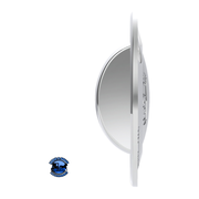 CHROME PLASTIC 2-PIECE HEADLIGHT WITH FOG LIGHT SWITCH COVER FOR 2008-2017 FREIGHTLINER CASCADIA #42071 Switch Cover Gray