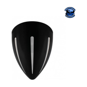 Black "Billet" Style Groove Headlight H4 Bulb With 34 Amber LED #32667 HEADLIGHT Black