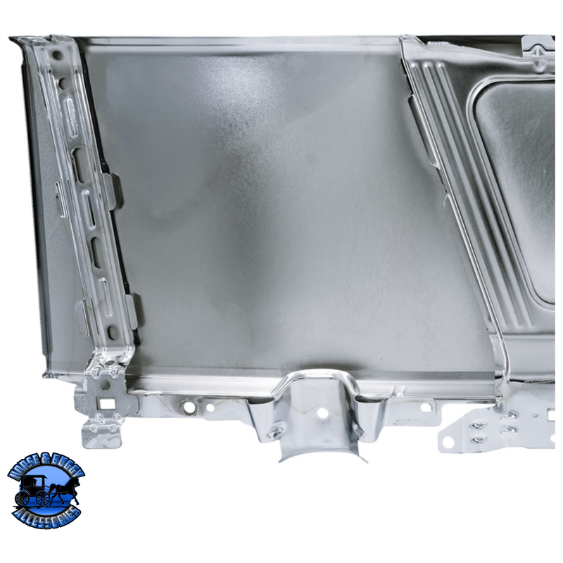 STEEL FRONT PANEL ASSEMBLY FOR 2008-2024 ISUZU NPR (ELF 200/300)-CHROME #21624 body panel Dark Gray