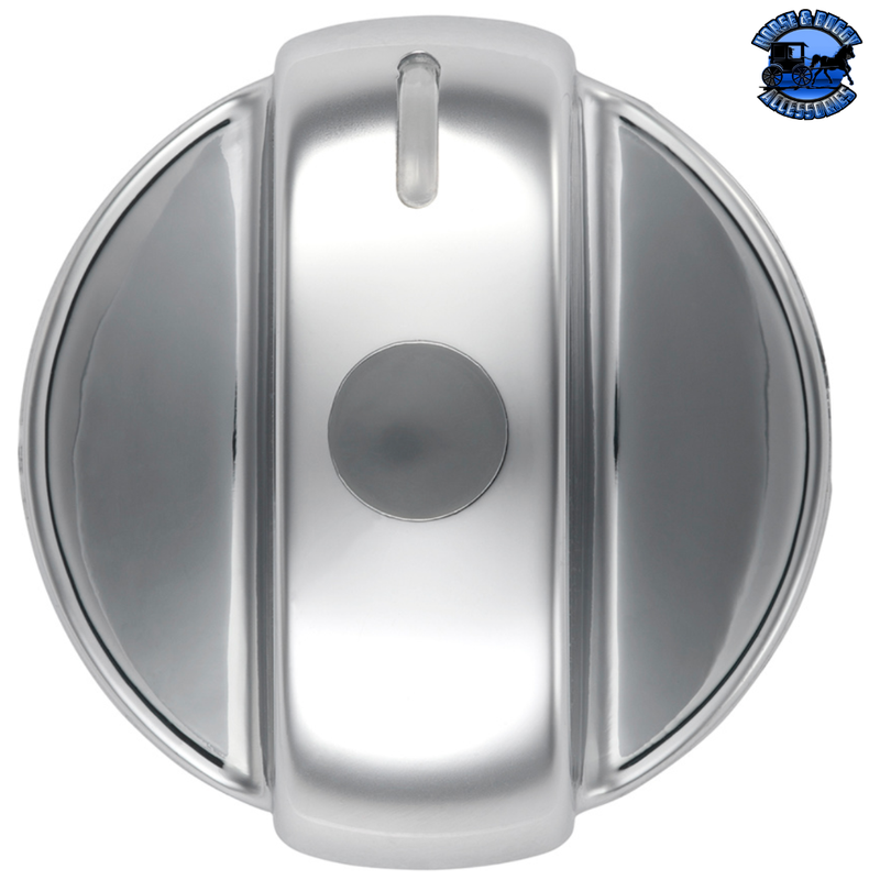 CHROME PLASTIC 2-PIECE HEADLIGHT SWITCH COVER FOR 2008-2017 FREIGHTLINER CASCADIA #42066 Headlight Switch Cover Light Slate Gray