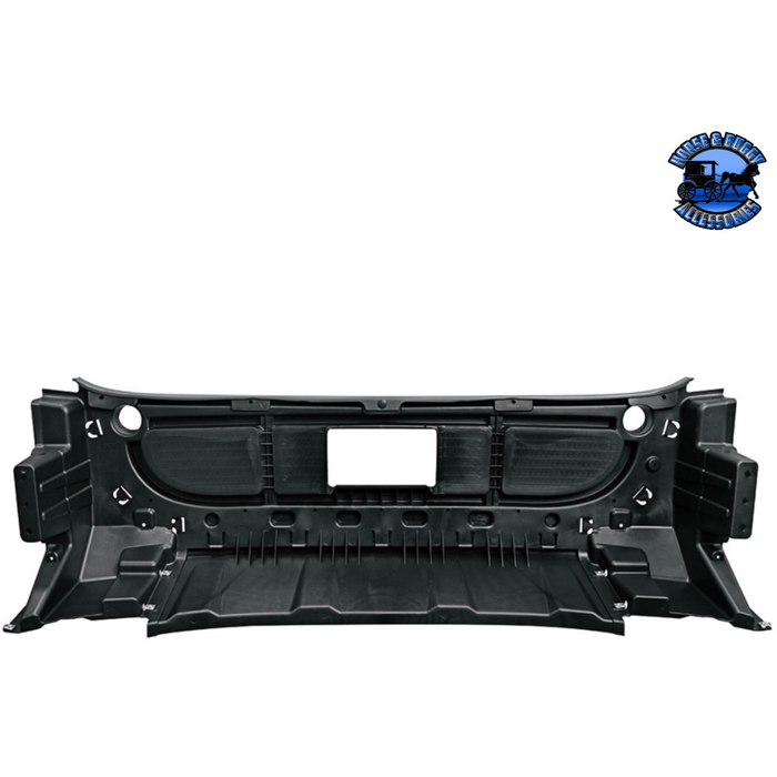 Dark Slate Gray Center Bumper Assembly Without Chrome Trim & Tow Holes For 2008-2017 Freightliner Cascadia #20481 Center Bumper