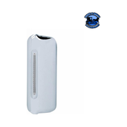 MIRROR COVER WITH 19 LED 12" REFLECTOR LIGHT BAR FOR 2005+ FREIGHTLINER (Choose Color) (Choose Side) Mirror Cover Clear / Driver's Side Light Gray