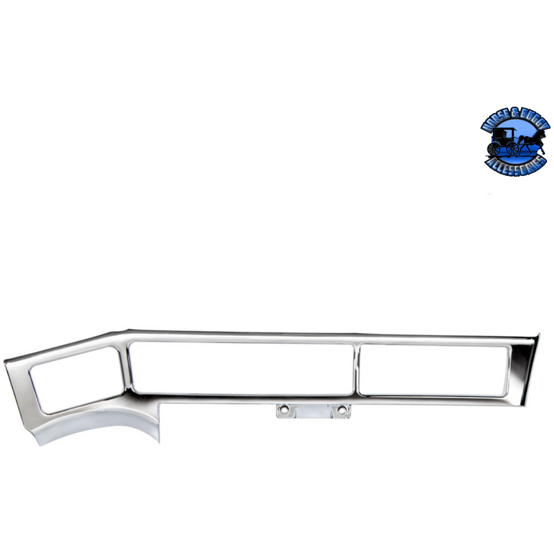 Chrome Plastic Right Lower Dash Trim For Freightliner Columbia (2001-2011) & Coronado (2002-2007) #40944 Lower Dash Trim Light Gray