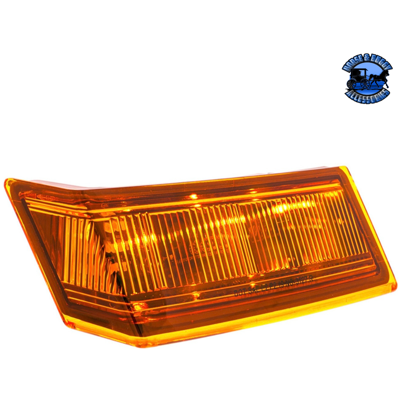 6 LED AMBER TURN SIGNAL LIGHT FOR 2018-2024 FREIGHTLINER CASCADIA (Choose Side) LED TURN SIGNAL Driver's Side,Passenger's Side Saddle Brown