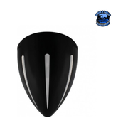 Black "Billet" Style Groove Headlight H4 Bulb With 34 White LED #32668 HEADLIGHT Black