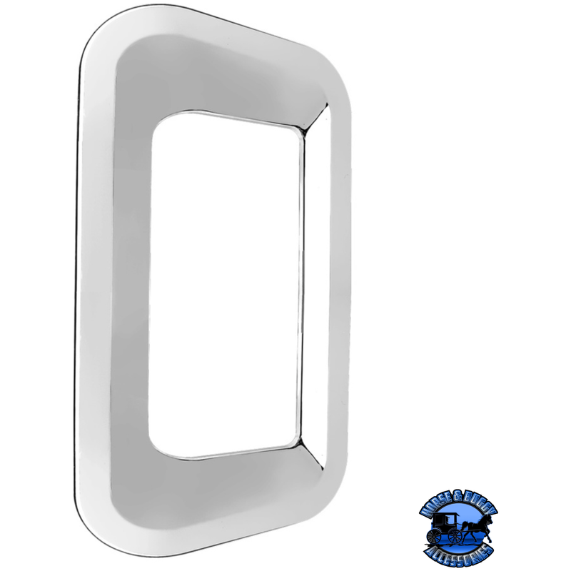 CHROME AIR VALVE TRIM FOR 2010+ PETERBILT #41771 Air Valve Trim Gray