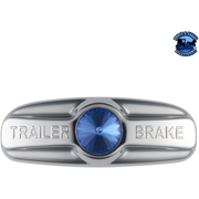 TRAILER BRAKE COVER WITH COLOR CRYSTAL FOR FREIGHTLINER CENTURY (1996-2011), COLUMBIA (2001-2017) (Choose Color) Trailer Brake Cover Blue,Clear,Red,Green,Purple Gray