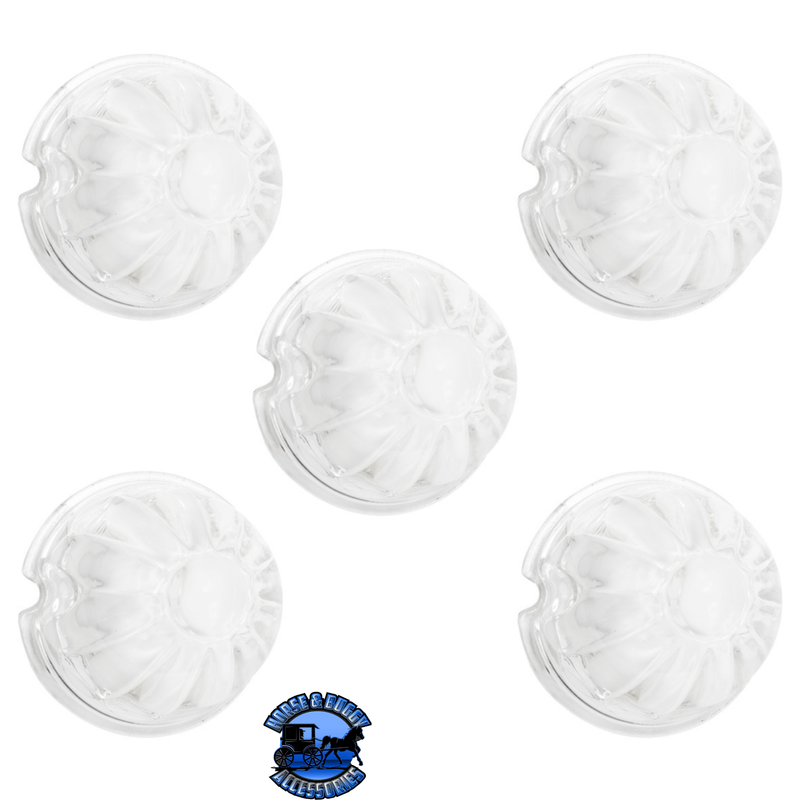 Watermelon Glass Marker Light Lens - Clear (5 Pcs)#30520P5