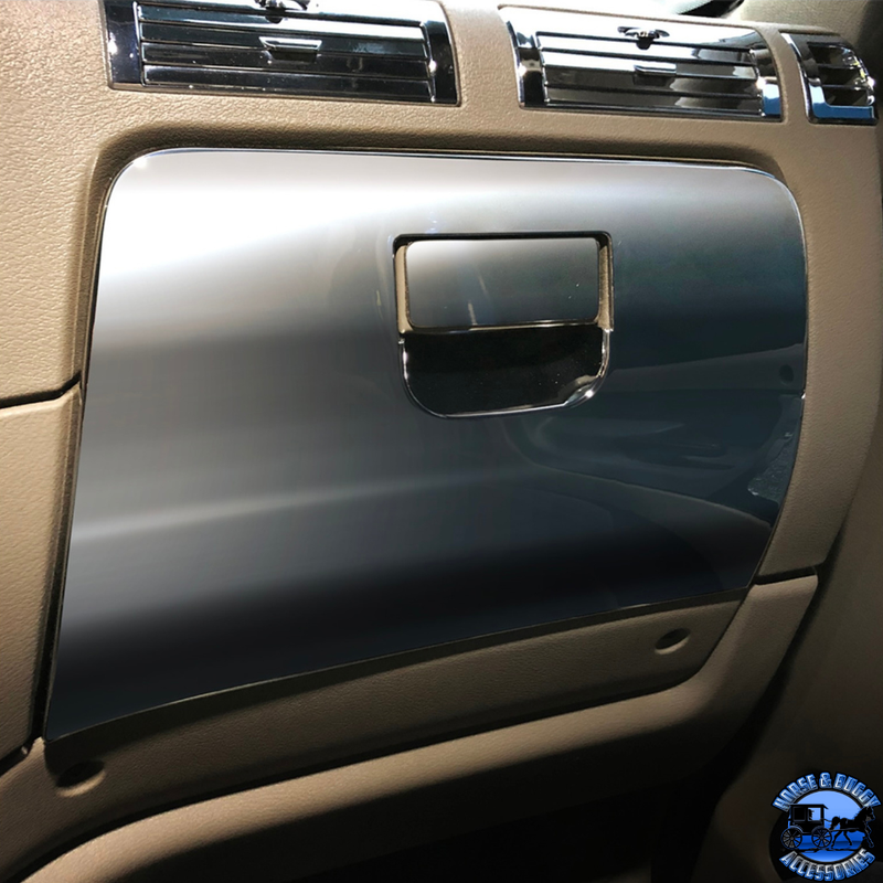 Chrome Glove Box Cover For 2008-2017 Freightliner Cascadia #42439 Glove Box Cover Dark Slate Gray