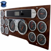 UP-42330 2 Gauge Cluster Bezel With Visor For 2008-2017 Freightliner Cascadia #42330 Gauge Bezel Dark Slate Gray