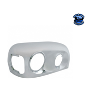 HEADLIGHT BEZEL FOR 2005-2010 FREIGHTLINER CENTURY (Choose Side) Headlight Bezel Passenger's Side Gray