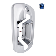 6 LED CHROME DOOR HANDLE COVER FOR 2018-2024 FREIGHTLINER CASCADIA (Choose Color) (Choose Side) DOOR HANDLE Amber LED / Driver's Side,Amber LED / Passenger's Side,Blue LED / Driver's Side,Blue LED / Passenger's Side,Green LED / Driver's Side,Green LED / Passenger's Side,Red LED / Driver's Side,Red LED / Passenger's Side,White LED / Driver's Side,White LED / Passenger's Side Light Gray