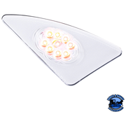 9 LED COMPETITION SERIES FENDER LIGHT FOR 2007-2017 KENWORTH T660 (Choose Side) (Choose Lens) FENDER LIGHT Passenger's Side / Clear Lavender