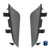 BLACK TOW HOOK ACCESS COVERS FOR 2018-2024 FREIGHTLINER CASCADIA (Choose Side) Access Cover Driver and Passenger,Driver,Passenger Dim Gray