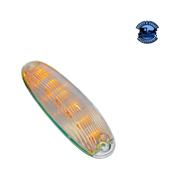 6 Amber LED Cab Light For 2008-2017 Freightliner Cascadia (Choose Color) LED Cab Light Amber,Clear Rosy Brown