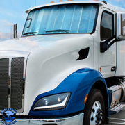 WINDSHIELD SUNSHADE FOR 2013-2021 PETERBILT 579 #98995 Windshield Dark Gray