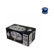 HEADLIGHT ASSEMBLY WITH 304 SS HOUSING & LED HEADLIGHTS W/LED POSITION LIGHT FOR PETERBILT 359 (Choose Color) (Choose Side) HEADLIGHT Amber / Driver's Side,Amber / Passenger's Side,White / Driver's Side,White / Passenger's Side Dark Slate Gray