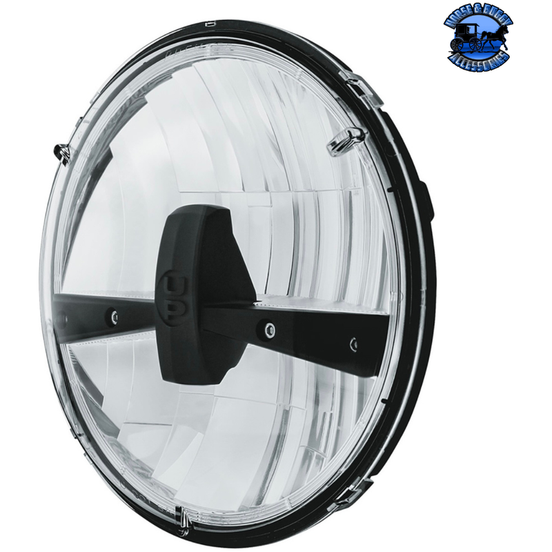 ULTRALIT - 5 High Power LED 7" Dual Function Headlight - Black #31289 LED Headlight Dark Slate Gray