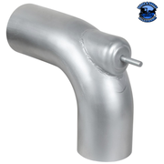 UNITED PACIFIC ALUMINIZED EXHAUST ELBOW FOR FREIGHTLINER CENTURY 04-17476-000 #FLCE-17476-000 EXHAUST Dark Gray