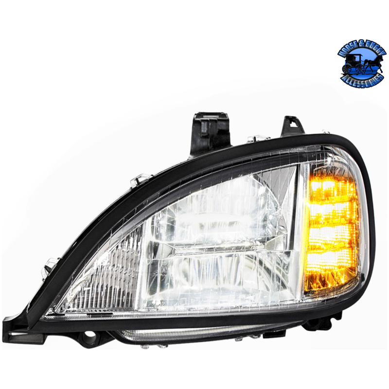 LED HEADLIGHT FOR 2001-2020 FREIGHTLINER COLUMBIA (Choose Color) (Choose Side) LED Headlight Chrome / Driver's Side,Chrome / Passenger's Side,Black / Driver's Side,Black / Passenger's Side Dark Slate Gray