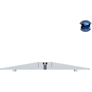 Chrome Plastic Center Top A/C Defroster Vent For Freightliner Classic (1989-2010) & FLD (1989-2009) #41111 A/C Vent Light Gray