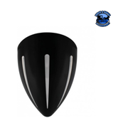 Black "Billet" Style Groove Headlight 5 LED Bulb - Blackout #32676 HEADLIGHT Black