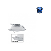 FREIGHTLINER M2-106 24.8" CHROME BUMPER END (Choose Side) Bumper End Driver's Side,Passenger's Side Light Gray