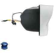 HIGH POWER LED HEADLIGHT WITH TURN SIGNAL AND POSITION LIGHT (Choose Side) (Choose Finish) LED Headlight Chrome / Driver's Side,Chrome / Passenger's Side,Black / Driver's Side,Black / Passenger's Side Dark Slate Gray