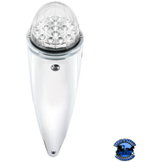 DOUBLE FURY 17 LED DUAL FUNCTION WATERMELON TORPEDO CAB LIGHT (Choose LED Color) CAB LIGHT Amber and Blue,Amber and Green,Amber and Purple Lavender