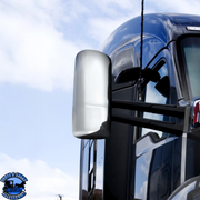 MIRROR COVER FOR 2013-2025 KENWORTH T680 (Choose Color) (Choose Side) Mirror Cover Chrome / Drivers,Chrome / Passengers,Black / Drivers,Black / Passengers Dark Slate Gray