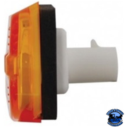 9 LED RECTANGULAR CAB LIGHT FOR PETERBILT 579 & KENWORTH T680/T770/T880 (Choose Lens Color) CAB LIGHT Amber,Clear Rosy Brown