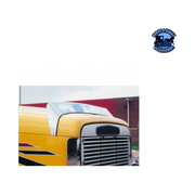 430 SS Bug Deflector For Freightliner FLD 120/112 #29093 BUG SHIELD Dark Slate Gray