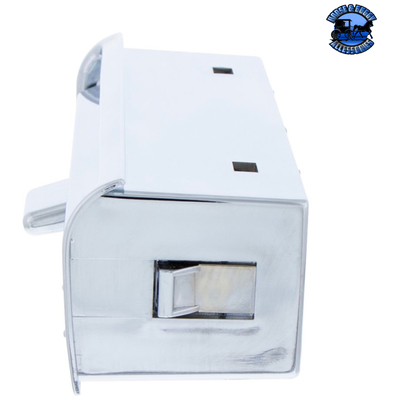 Chrome Plastic A/C Vent For Freightliner #41110 A/C Vent Light Gray