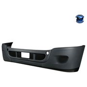 Complete 3-Piece Front Bumper Set (Choose Fog Light Hole) For 2008-2017 Freightliner Cascadia bumper With,Without Dark Slate Gray