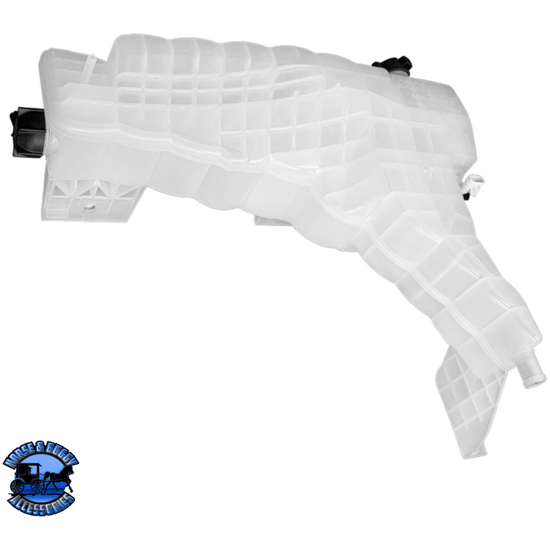 PRESSURIZED COOLANT RESERVOIR & COOLANT LEVEL SENSOR FOR 2013-2021 KENWORTH T680 #26000 Coolant Reservoir and Sensor Light Gray