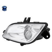 SINGLE LED FOG LIGHT FOR 2018-2024 FREIGHTLINER CASCADIA - COMPETITION SERIES (Choose Color) (Choose Side) Headlight Chrome / Driver's Side,Chrome / Passenger's Side,Black / Driver's Side,Black / Passenger's Side Dark Slate Gray