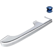 CHROME PLASTIC DOOR ARMREST COVERS FOR FREIGHTLINER COLUMBIA (2001-2012) (Choose Position) Plastic Door Armrest Driver's Side,Passenger's Side,Driver and Passenger Light Gray