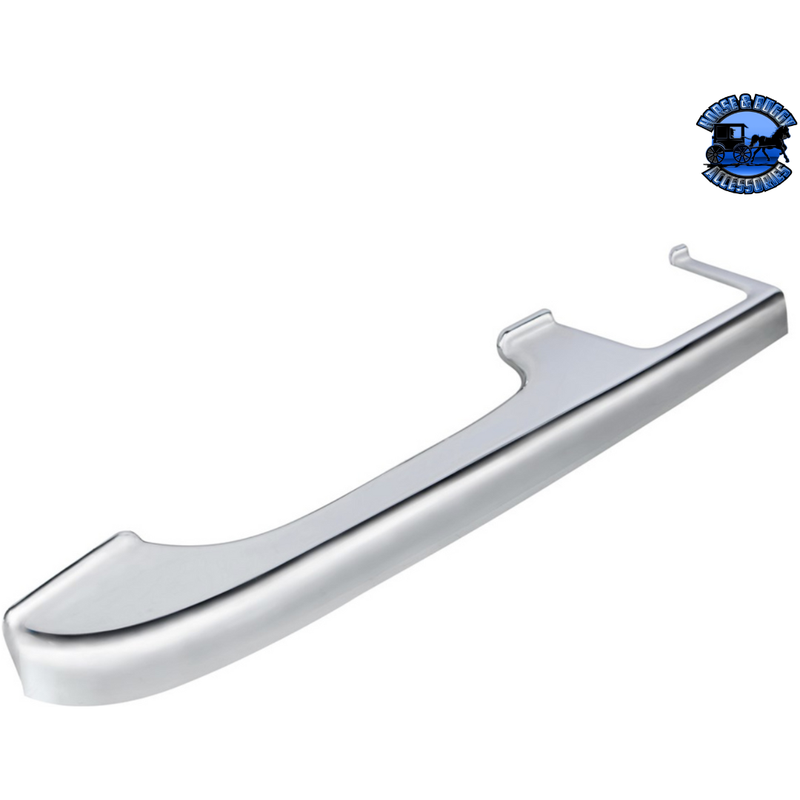 CHROME PLASTIC DOOR ARMREST COVERS FOR FREIGHTLINER COLUMBIA (2001-2012) (Choose Position) Plastic Door Armrest Driver's Side,Passenger's Side,Driver and Passenger Light Gray