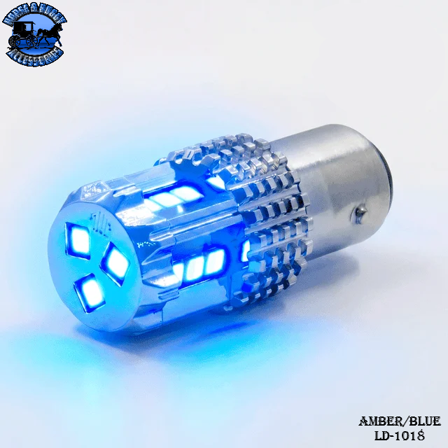 JML Kustoms Watermelon led bulb for glass lens lights 1157 (3 or 2 wire style) (choose color)