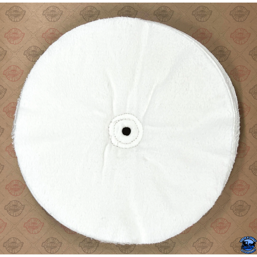 White Smoke Renegade 40-Ply Sewn Buffing Wheels 8" and 10" Sewn Buffing Wheels 8 Inch,10 Inch