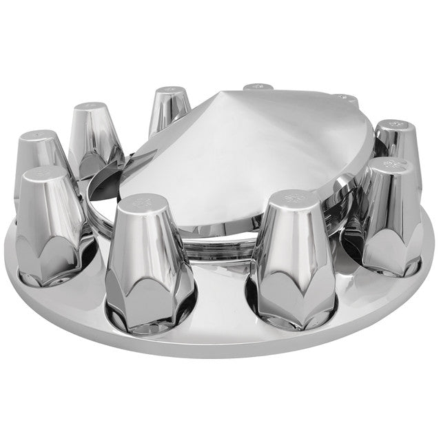 40133 Chrome Plastic ABS Front Axle Cover Set