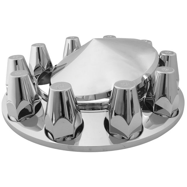 40135 Chrome Plastic ABS Front Axle Cover Set