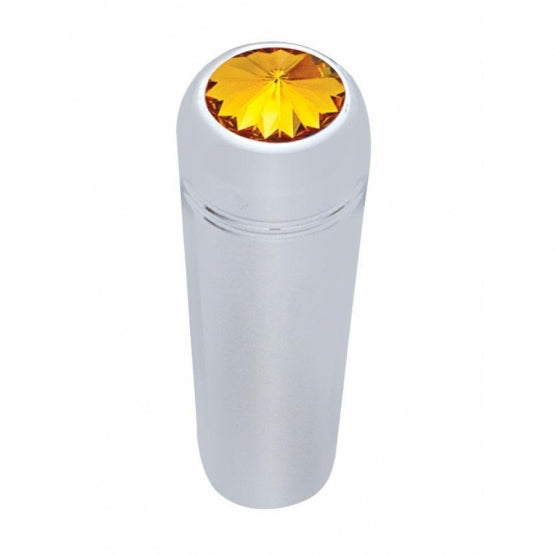 1-7/8" Short Aluminum Toggle Switch Extension With Crystal For Kenworth - Amber Crystal (sold by each)