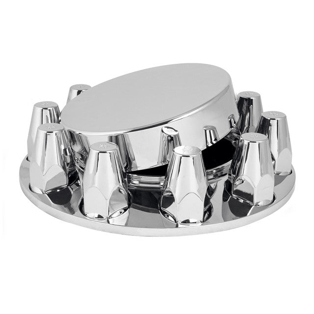 40200 Chrome Plastic ABS Front Axle Cover Set