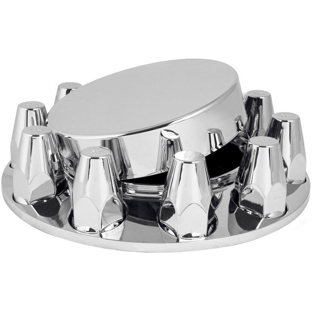 40201 Chrome Plastic ABS Front Axle Cover Set