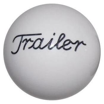Font 1 Engraved Trailer Brake Knobs (5/8"-11 female threads) Twisted Shifterz (Choose Color) brake knob White Gray