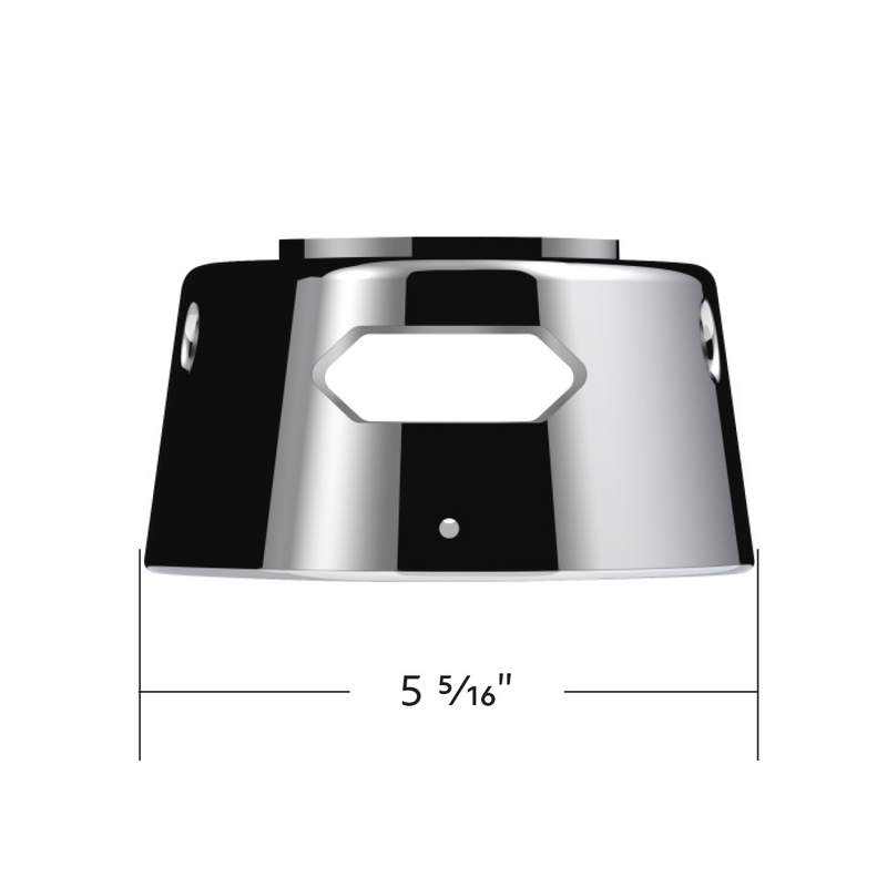 Chrome Plastic Upper Steering Column Cover For 2002-2005 Kenworth W900/T800/T600/T300