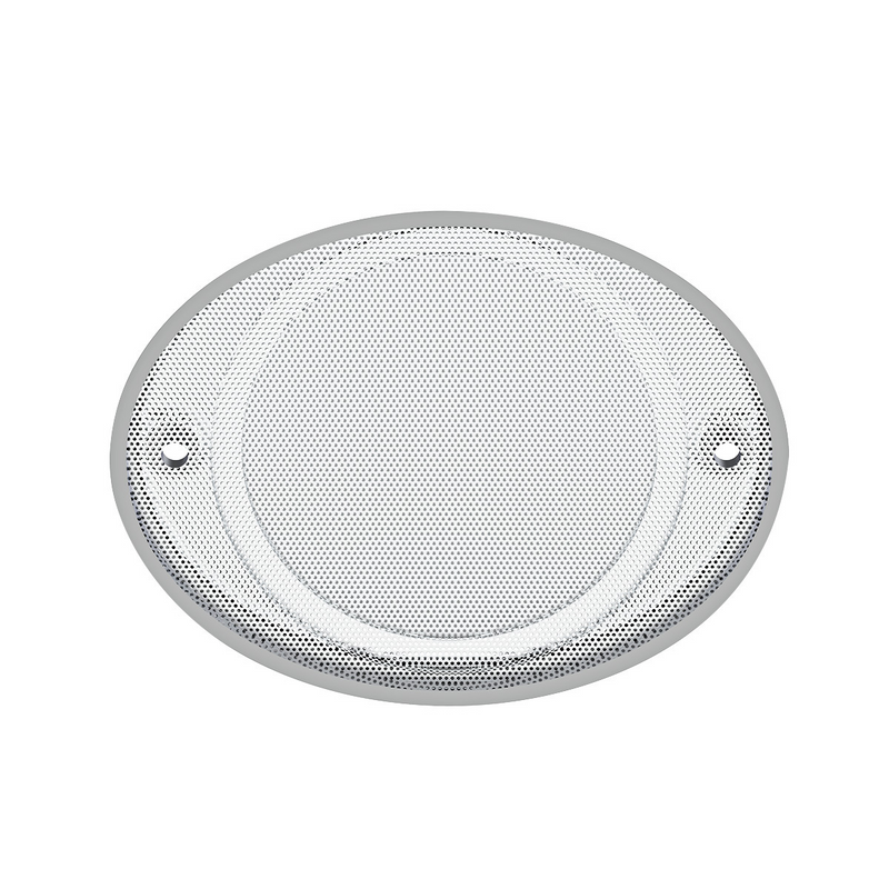 Chrome CB Radio Speaker Cover For Kenworth W900L/T600 (1993-2005) And T800 (1986-2005)