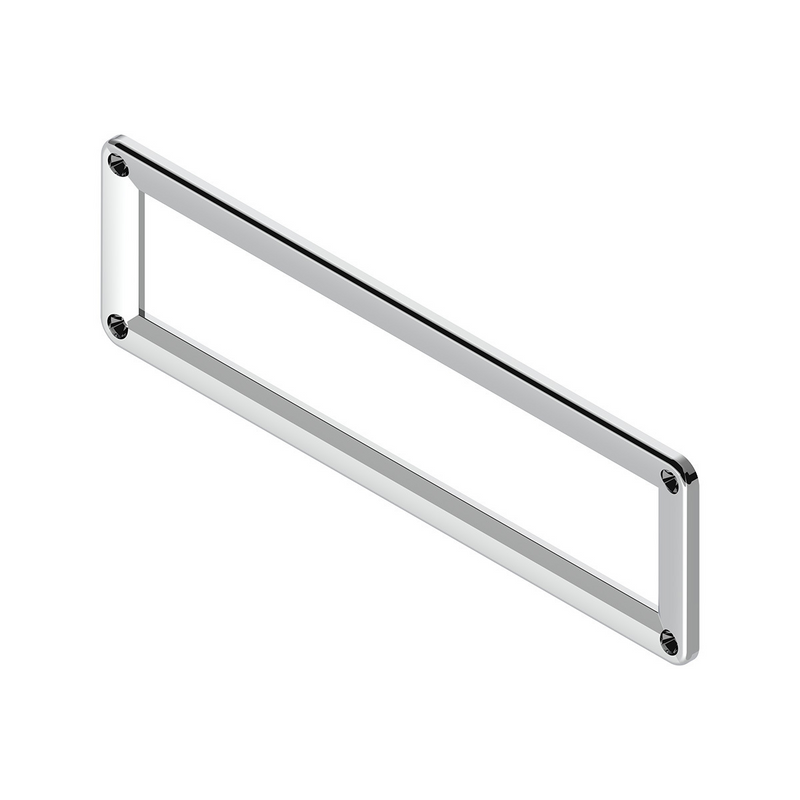 Chrome Plastic A/C Control Bezel